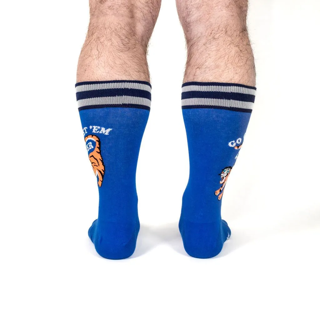 Go Get Em’ Tiger Crew Socks