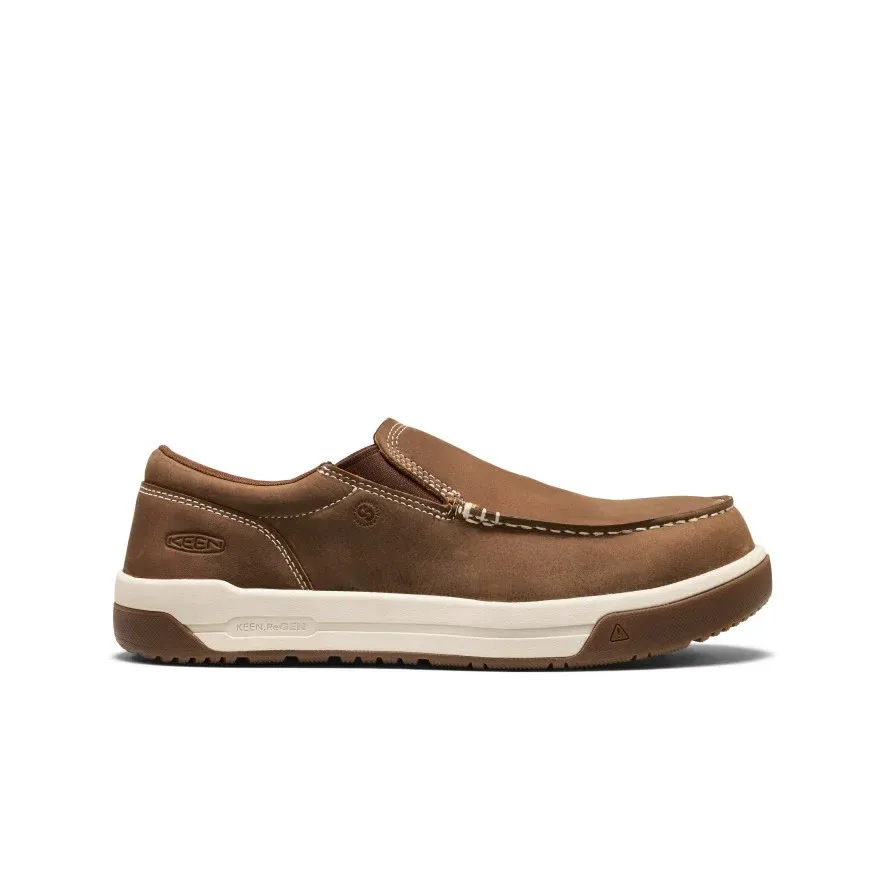Men's Gibson Slip-On Work Shoe (Carbon Toe) – Belgian/Gum