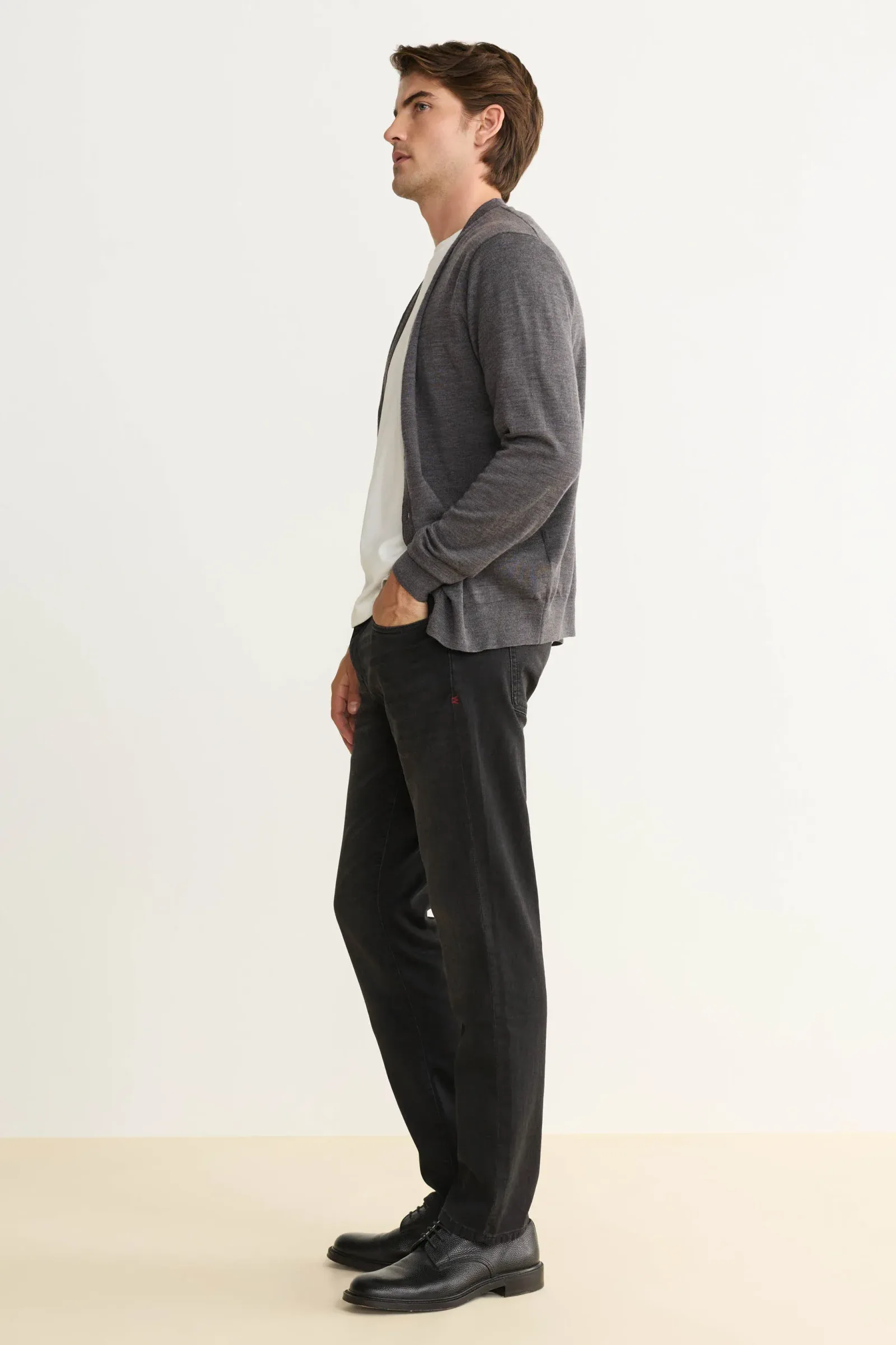 Ord – Straight Jeans – Dark Black