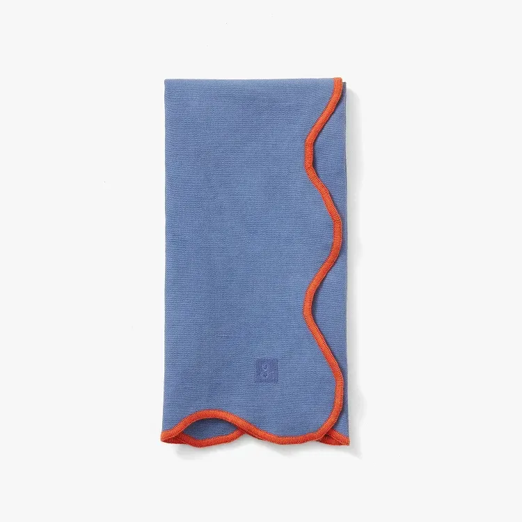 Seaside Scalloped Napkin Set