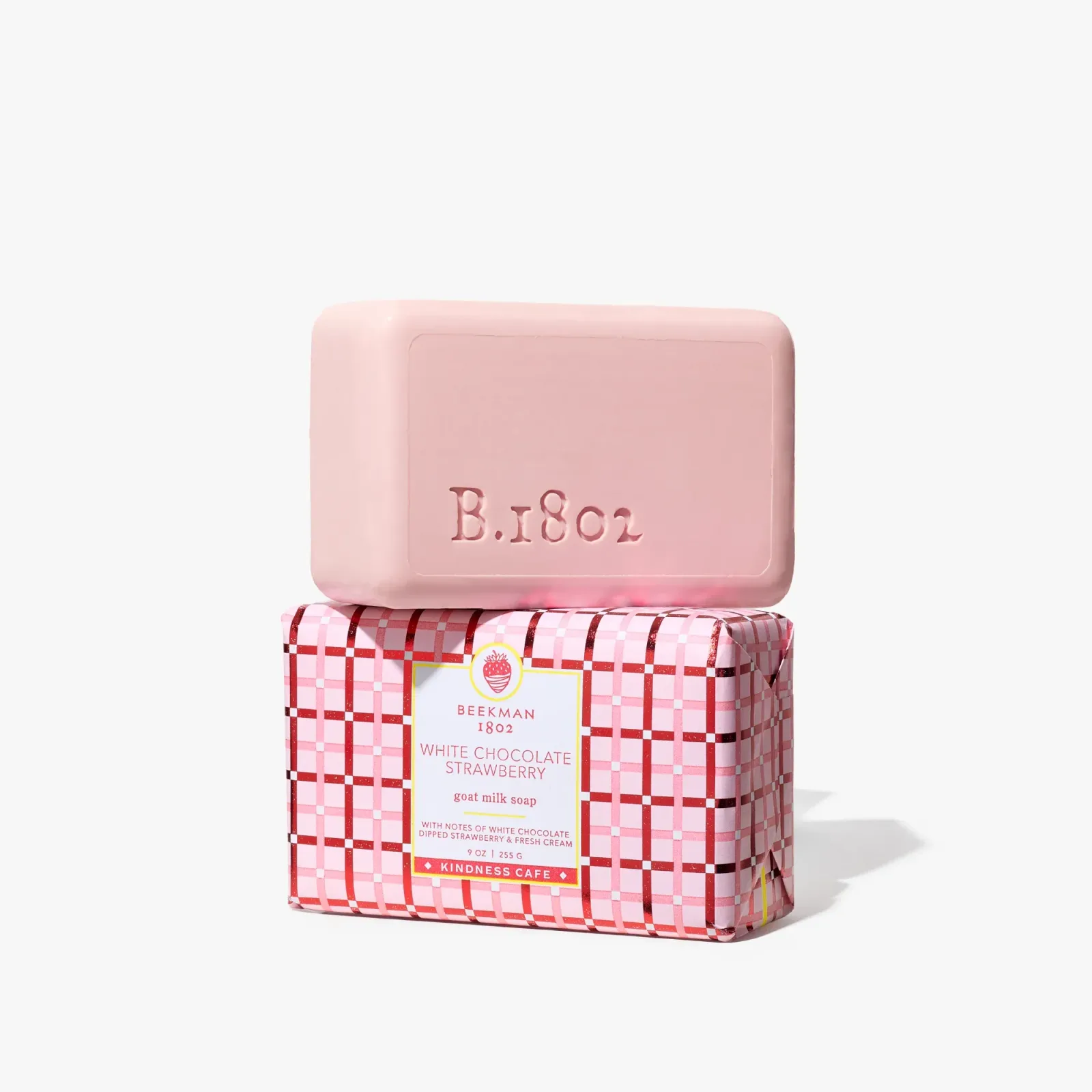 White Chocolate Strawberry Goat Milk Soap