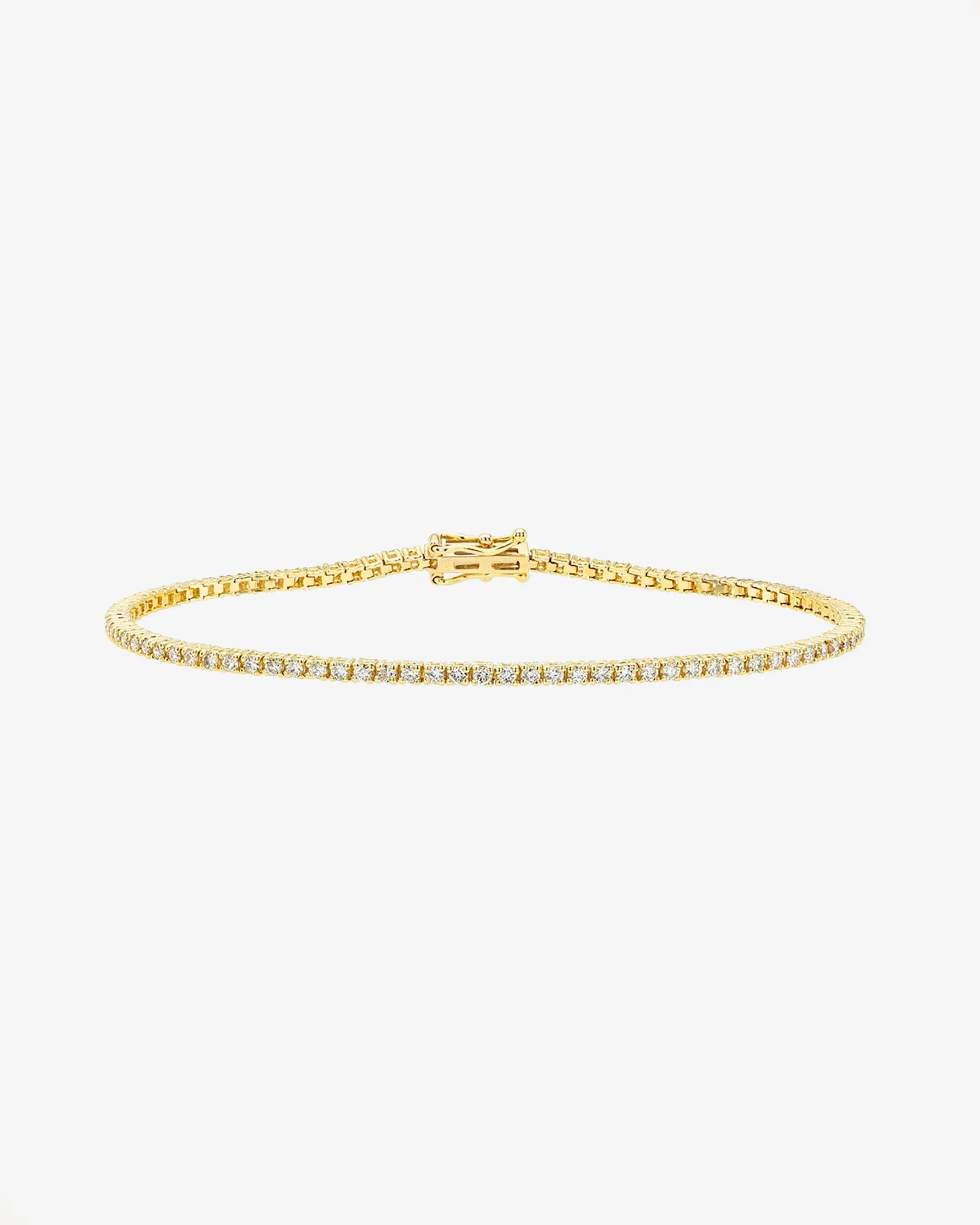 4 Prong Lab Diamond Tennis Anklet