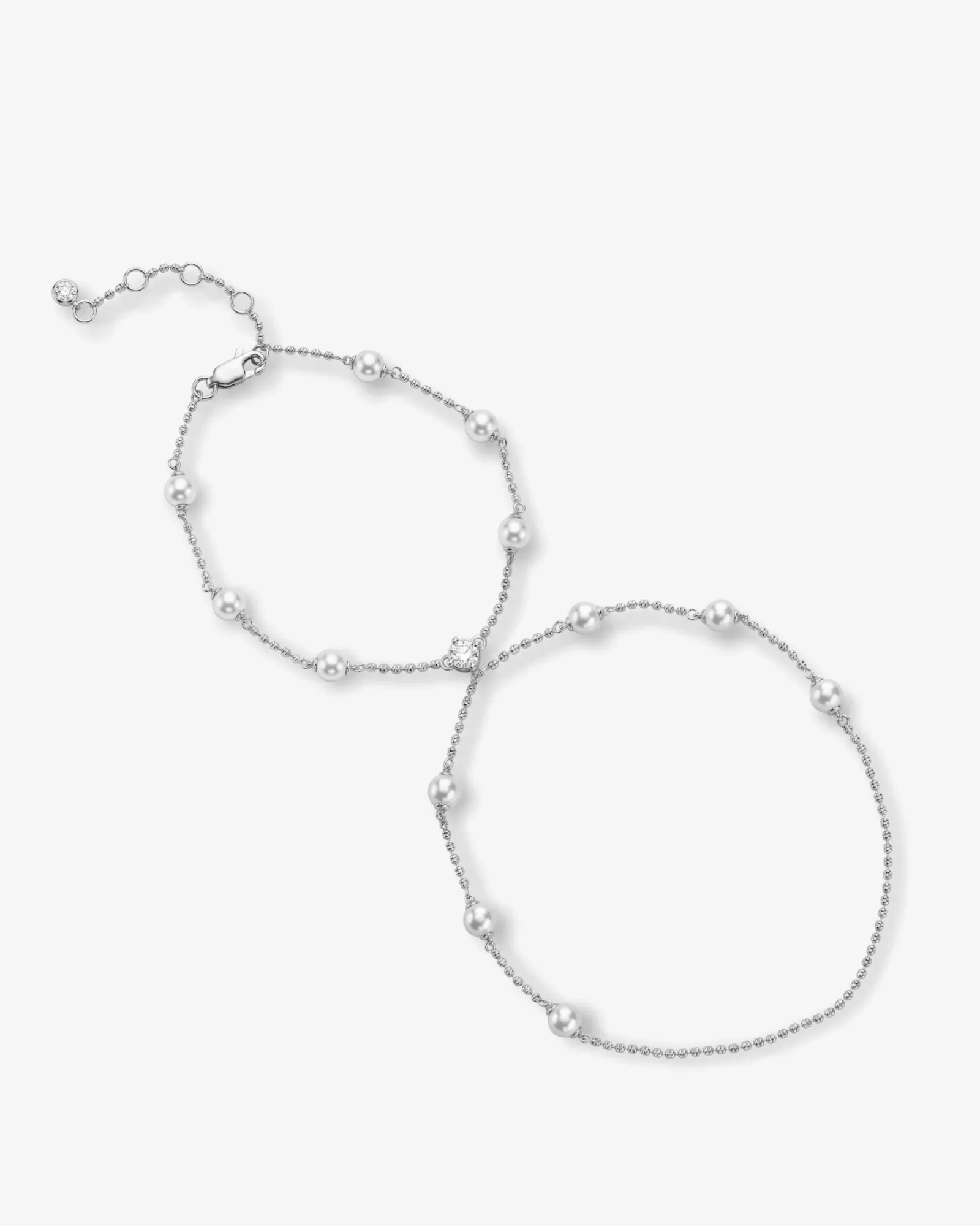 Perfect Pearl Hand-Chain – Silver