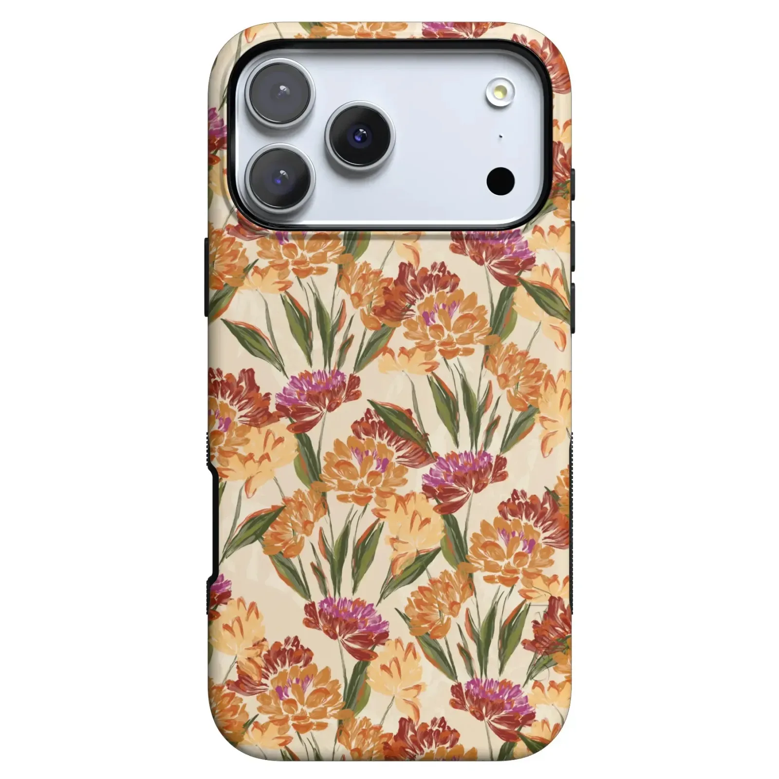 Cottage Blooms – Orange Hydrangeas Case