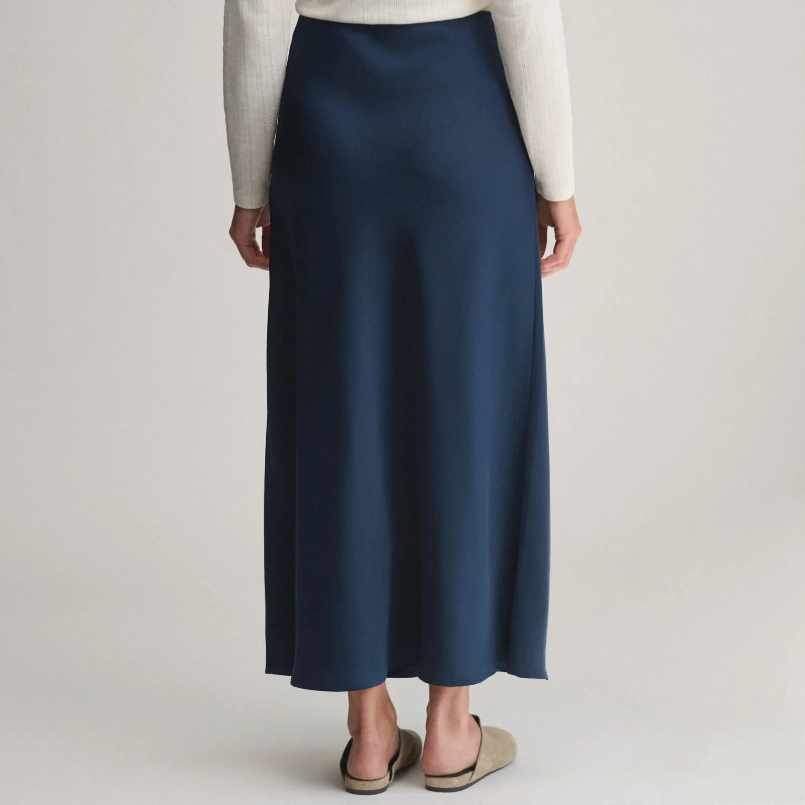 Women's Bias Midi Skirt