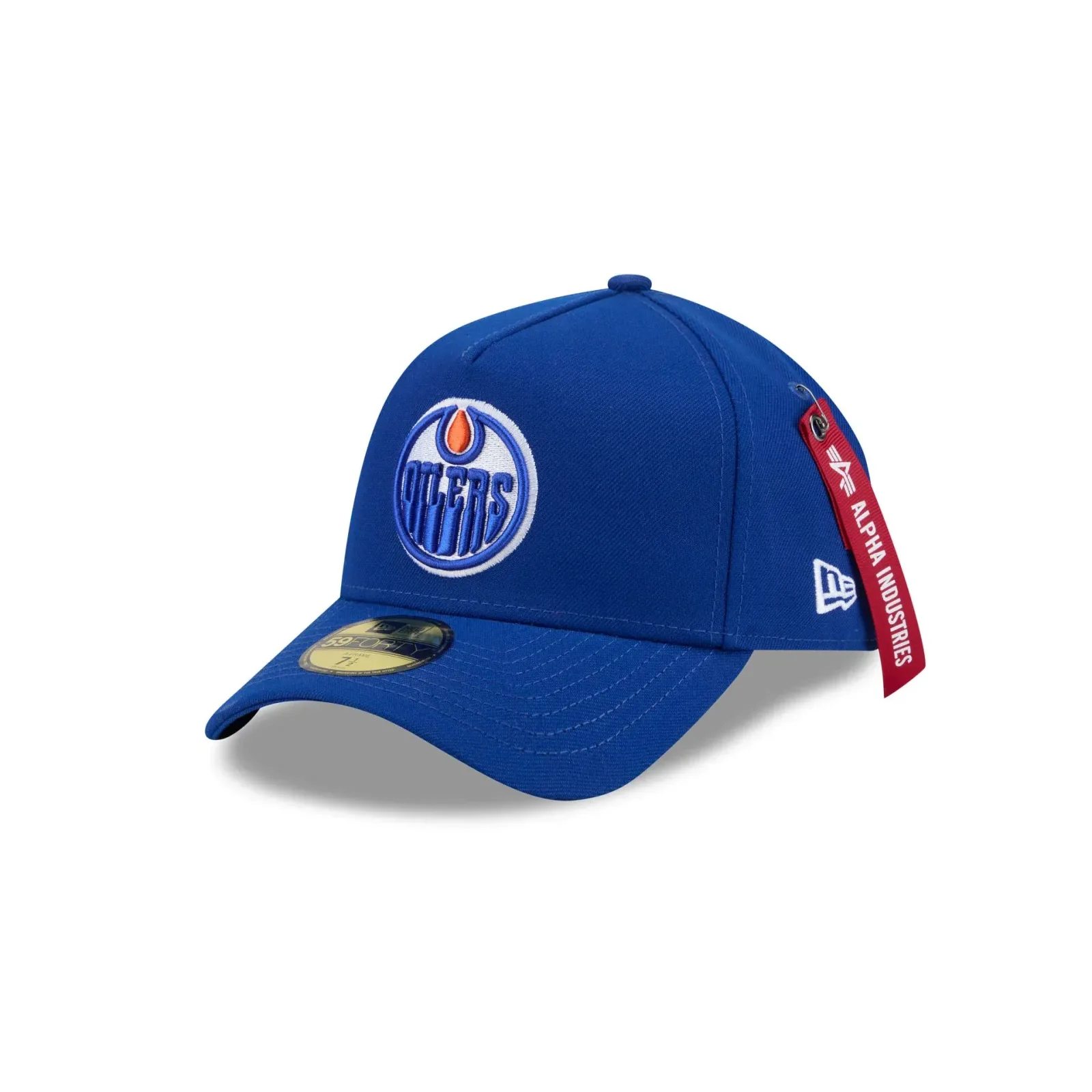 Alpha Industries x Edmonton Oilers 59FORTY A-Frame Fitted Hat