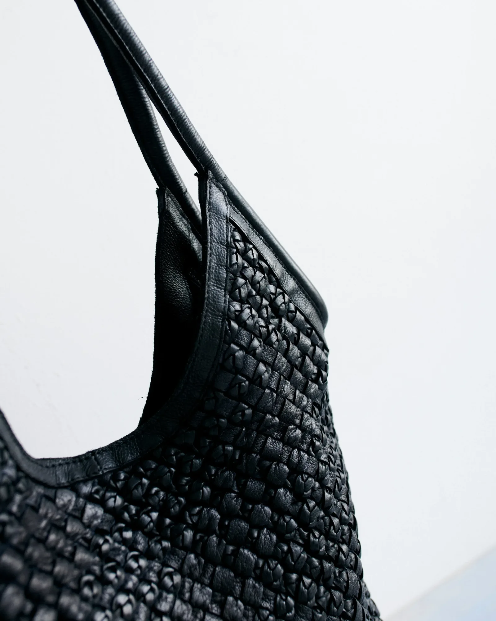 Baez Leather Tote Bag