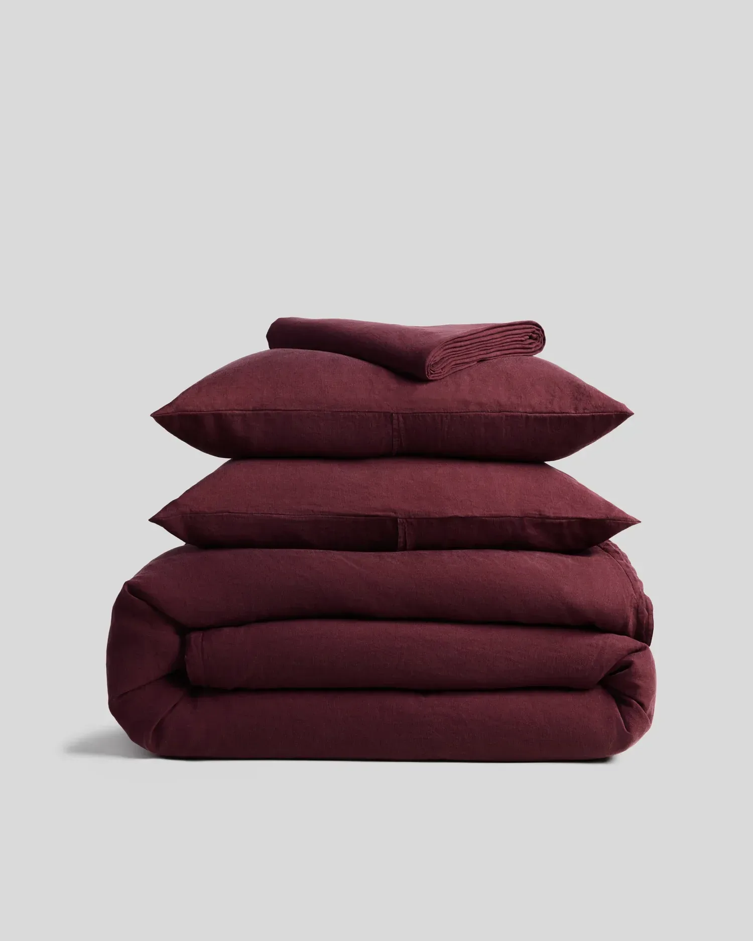 Linen Tencel Venice Set – Garnet F/Q