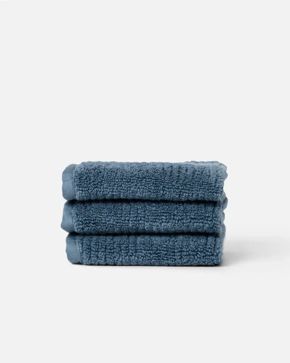The Ribbed Washcloth (3-Pack)