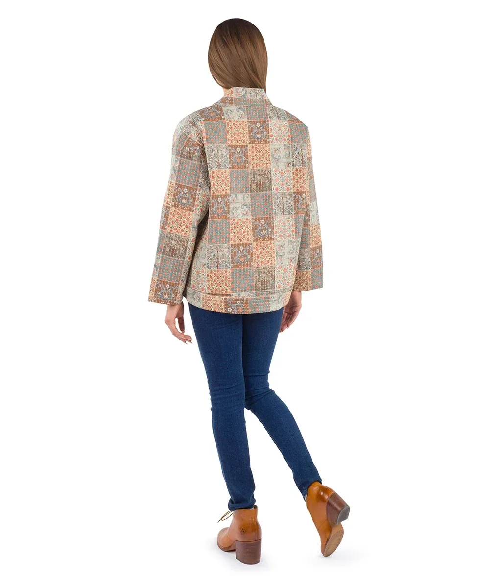 Long Kantha Jacket – Nordic Patchwork