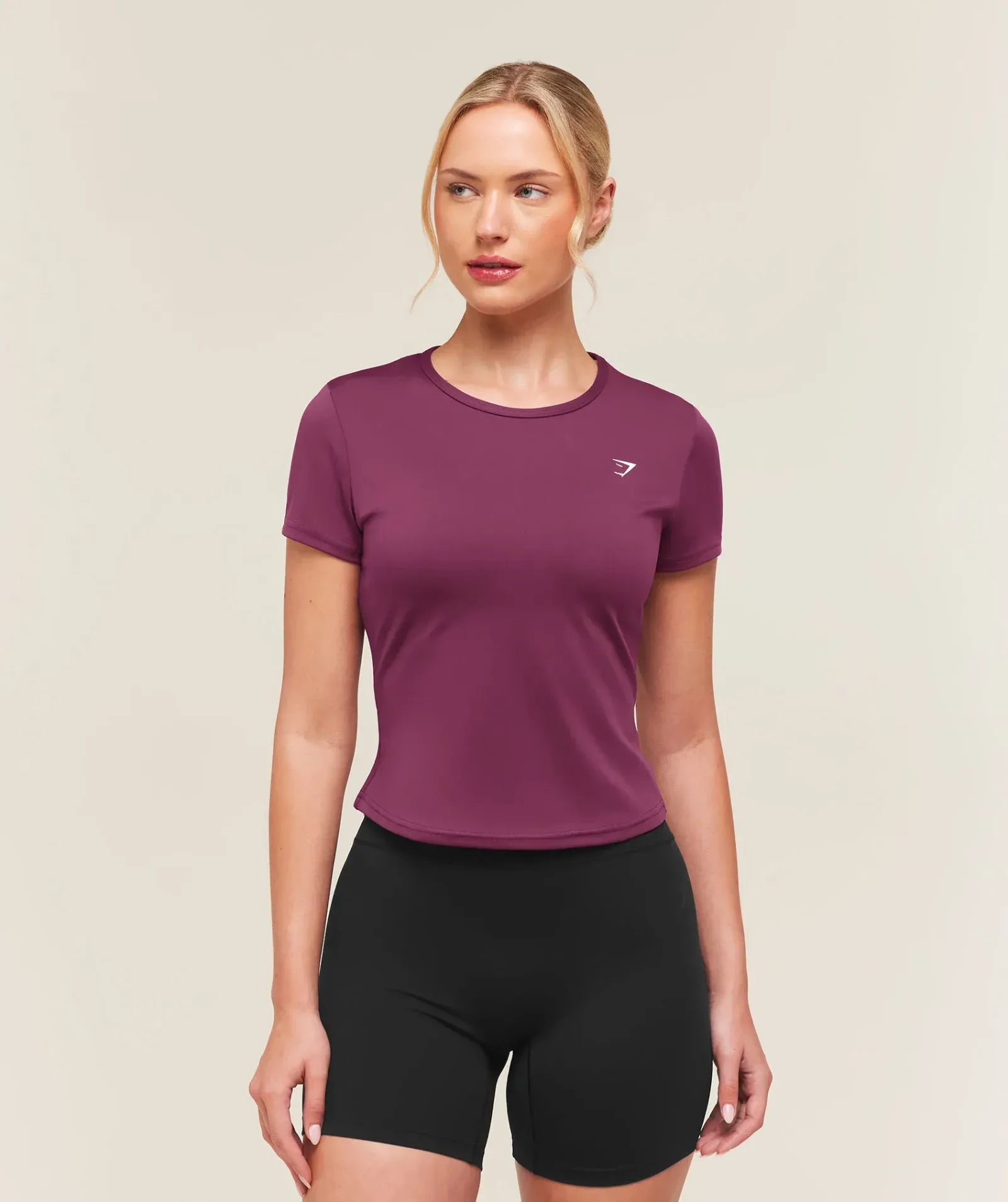 Gymshark Training Baby Tee – Strength Pink