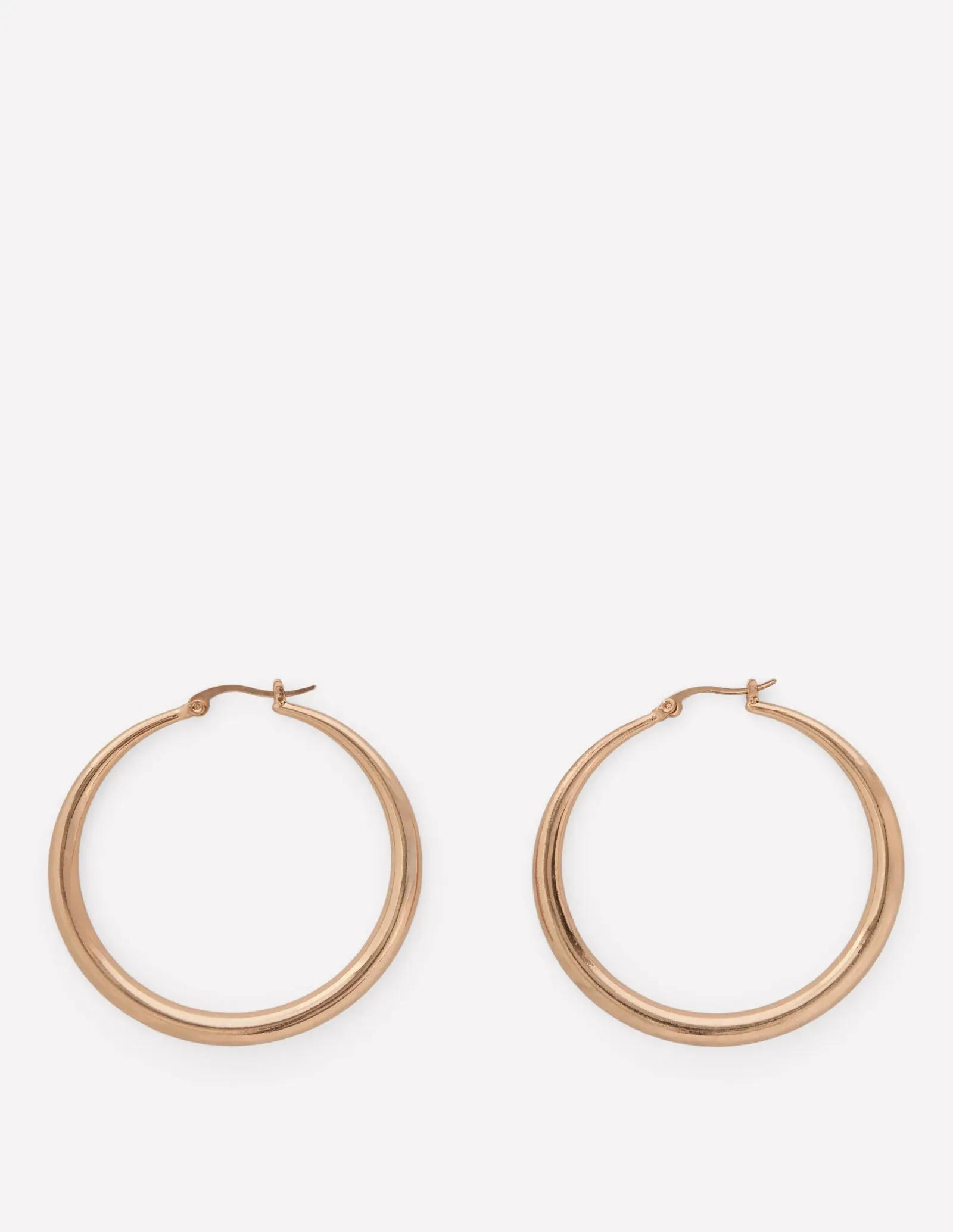 Classic Large Hoops-Gold