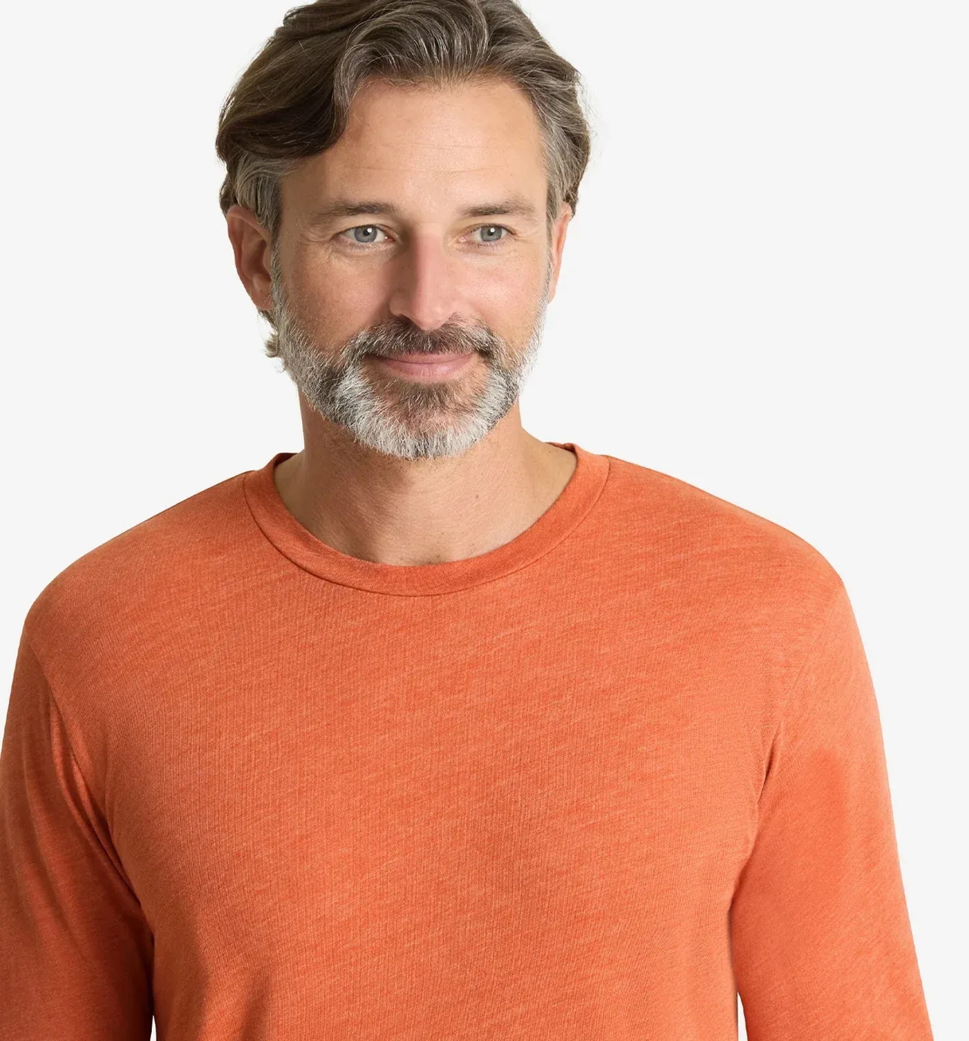 LS Tri-Blend Scallop Crew