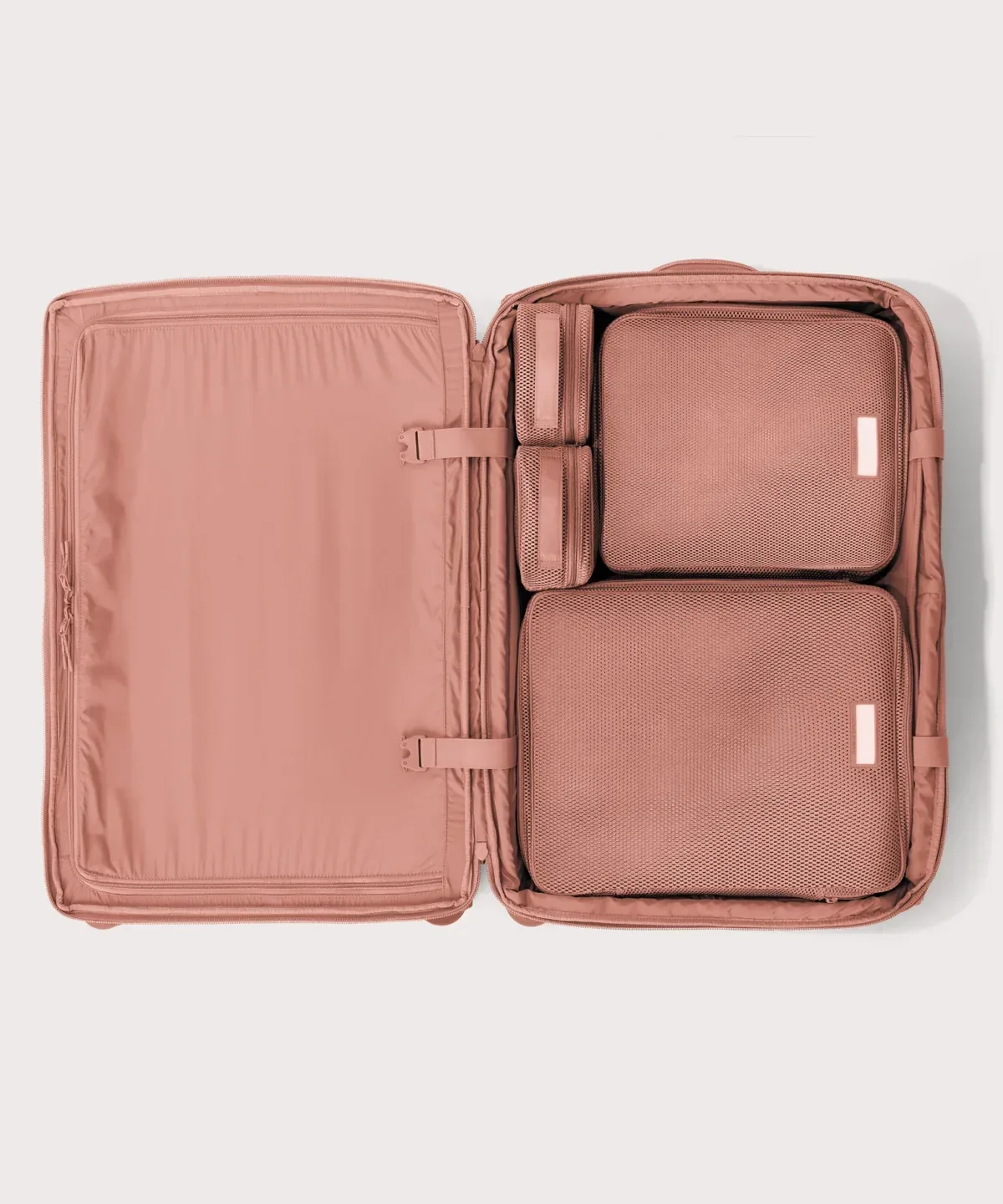 Sydney Checked Luggage in Warm Dust, Larger – 28.5 inch