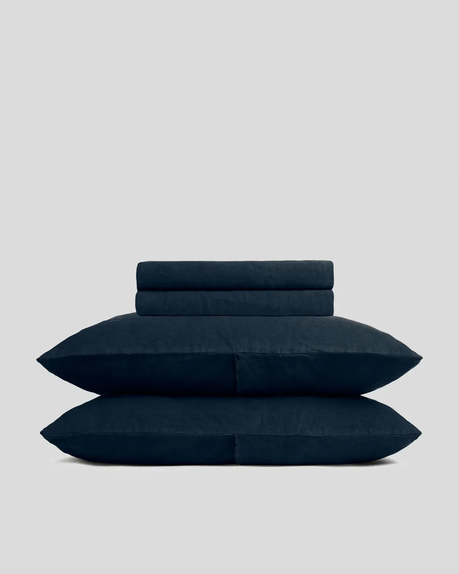 Linen Sheet Set – Ink K/CK