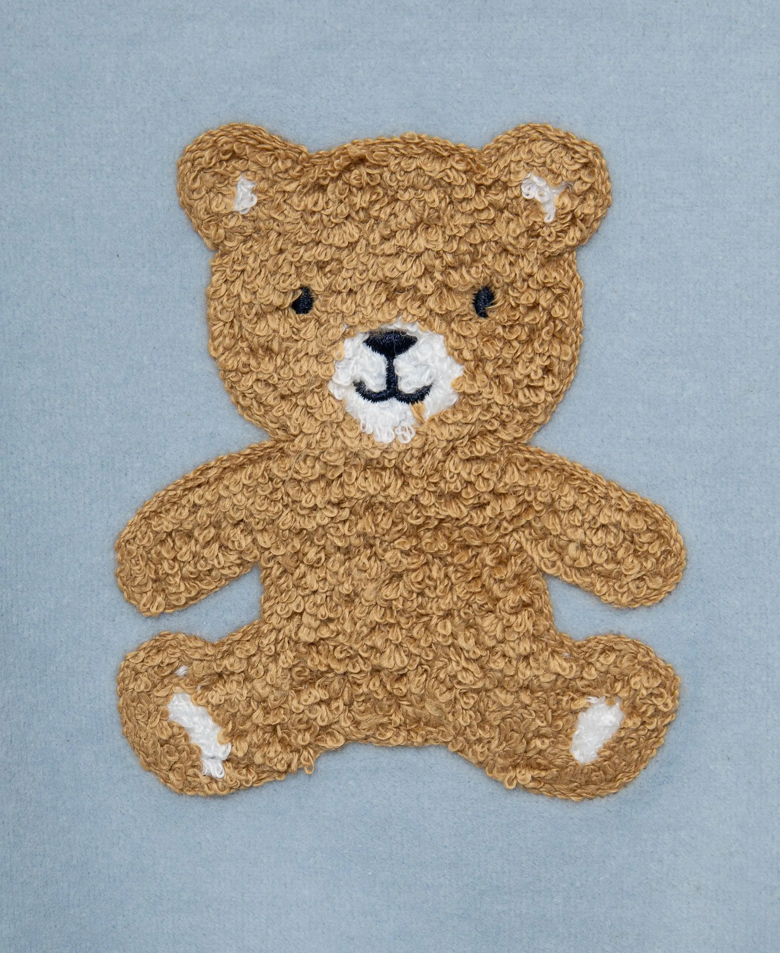 Fuzzy Bear Velour Pant Set (3M-12M)