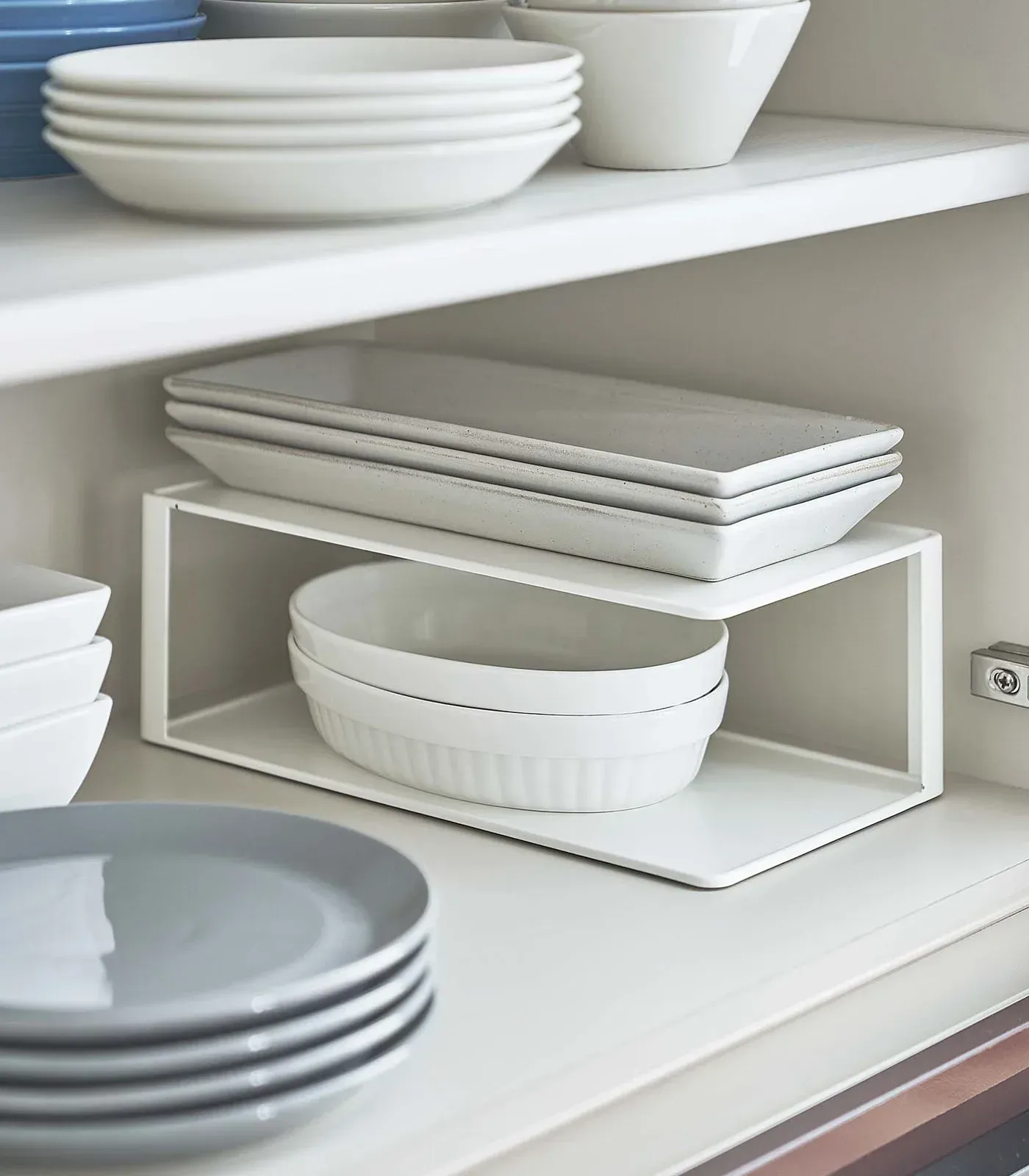Two-Tier Cabinet Organizer – Steel