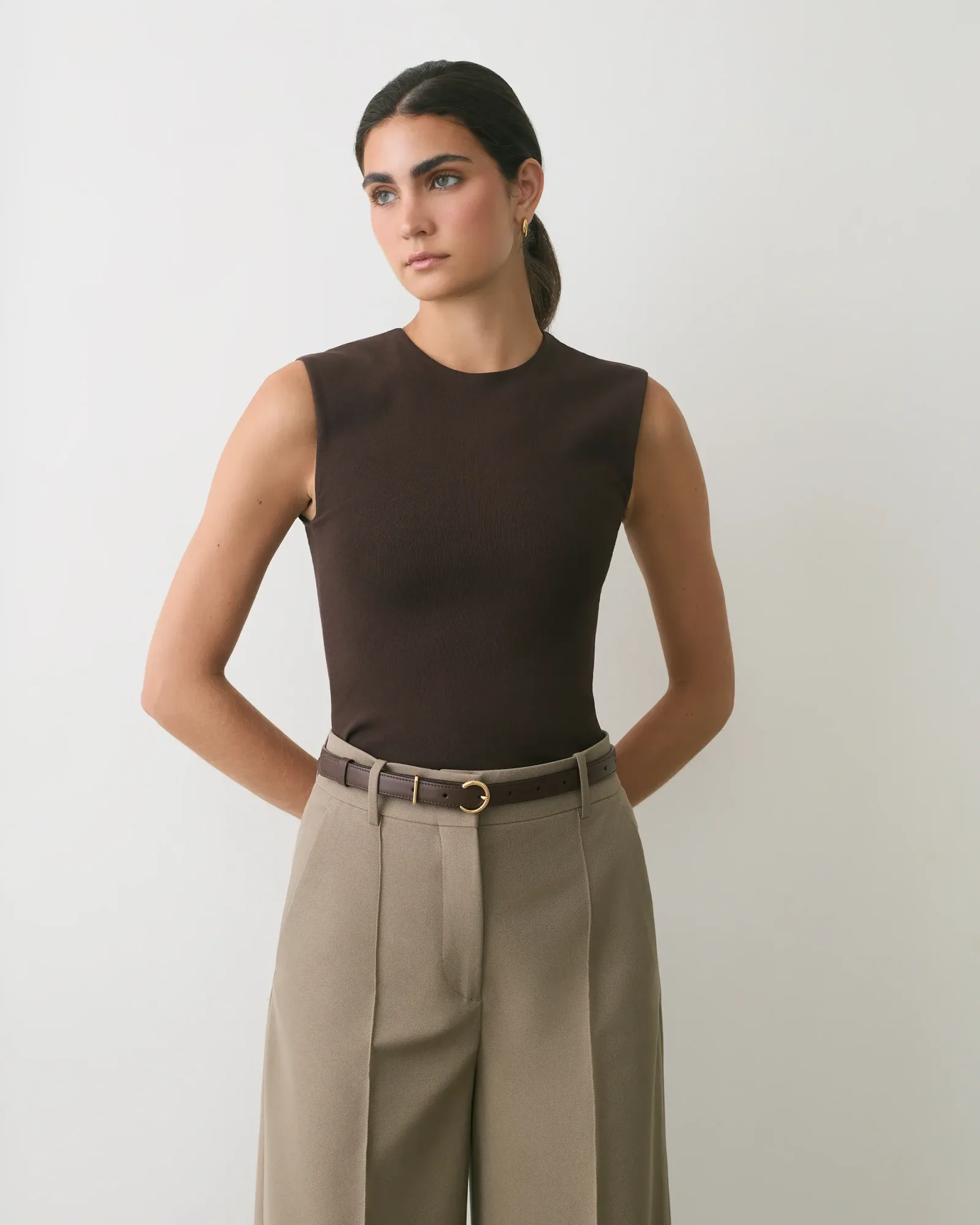 Crescent Buckle Belt