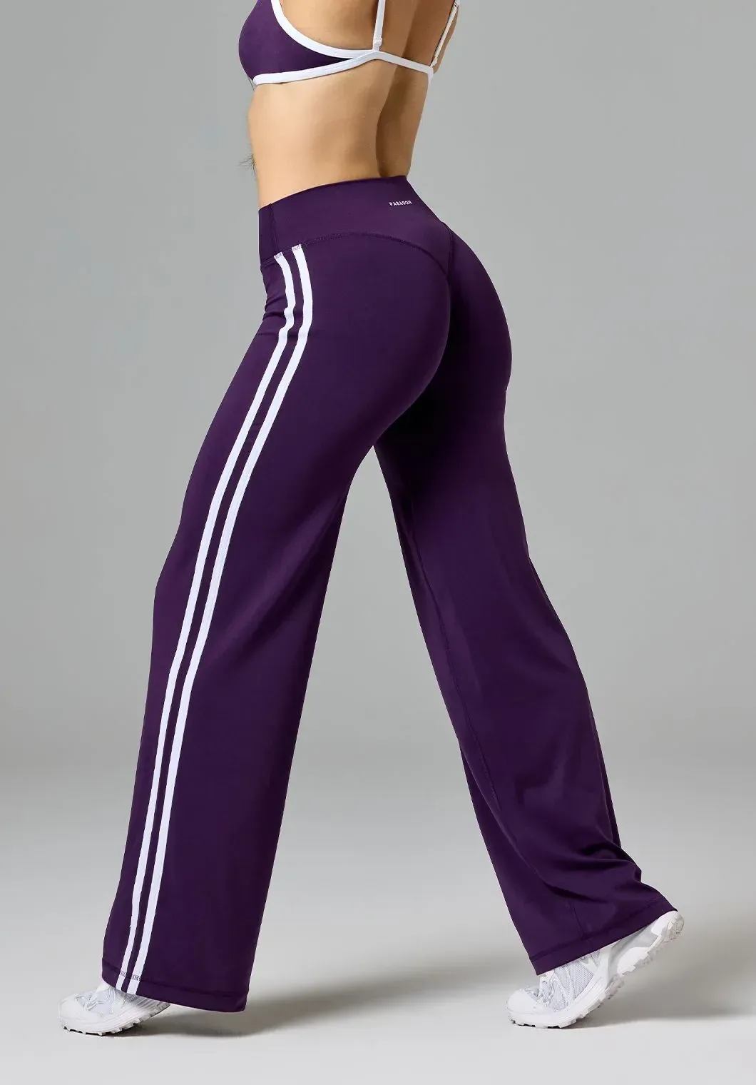 Reluna™ Double Stripe Sculptseam® Mid-Rise Straight Leg Pant Regular Jasmine