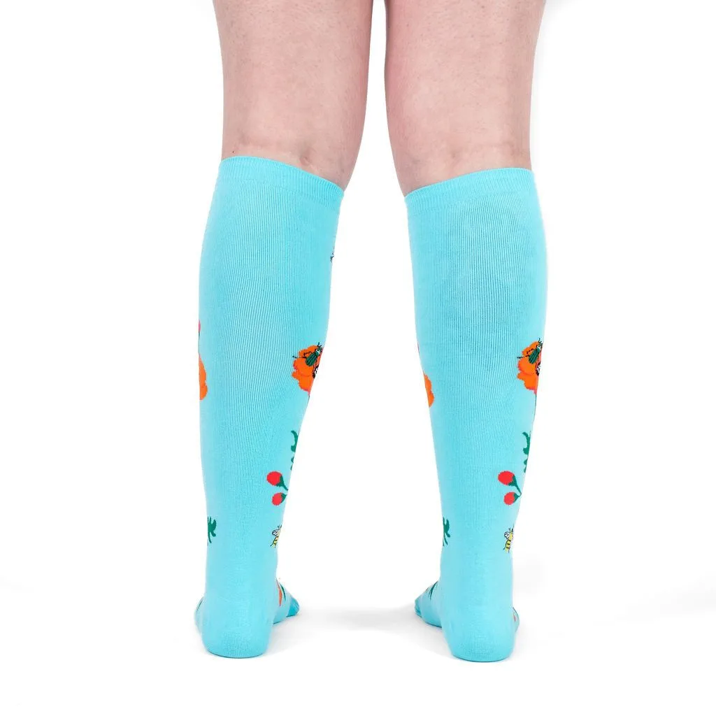 Popping In to Say Hello Stretch-It Knee High Socks