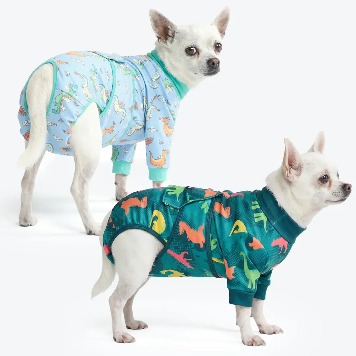 Dog Surgical Suit (2-pack) – Dinosaurs and Dragons