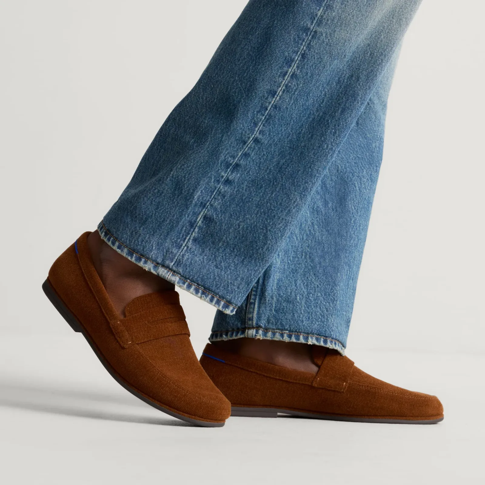 The Ravello Penny Loafer – ReVelvet™ Russet