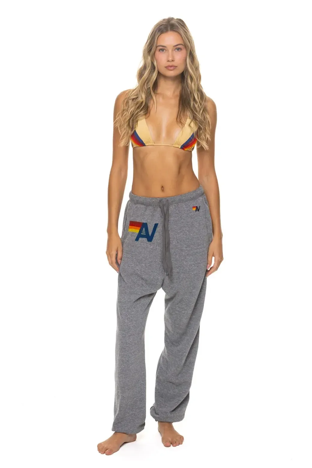 Logo Sweatpants – Heather Grey