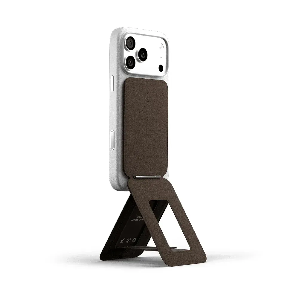 Snap Phone Tripod Crafted from MOVAS™-E Coffee Bio-Leather