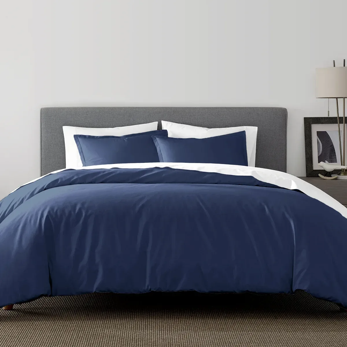 Percale Duvet Cover & Shams Set