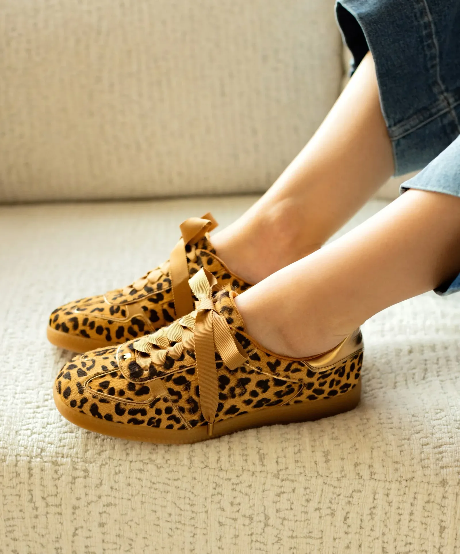 The Jay Sneaker – Leopardprint Haircalf