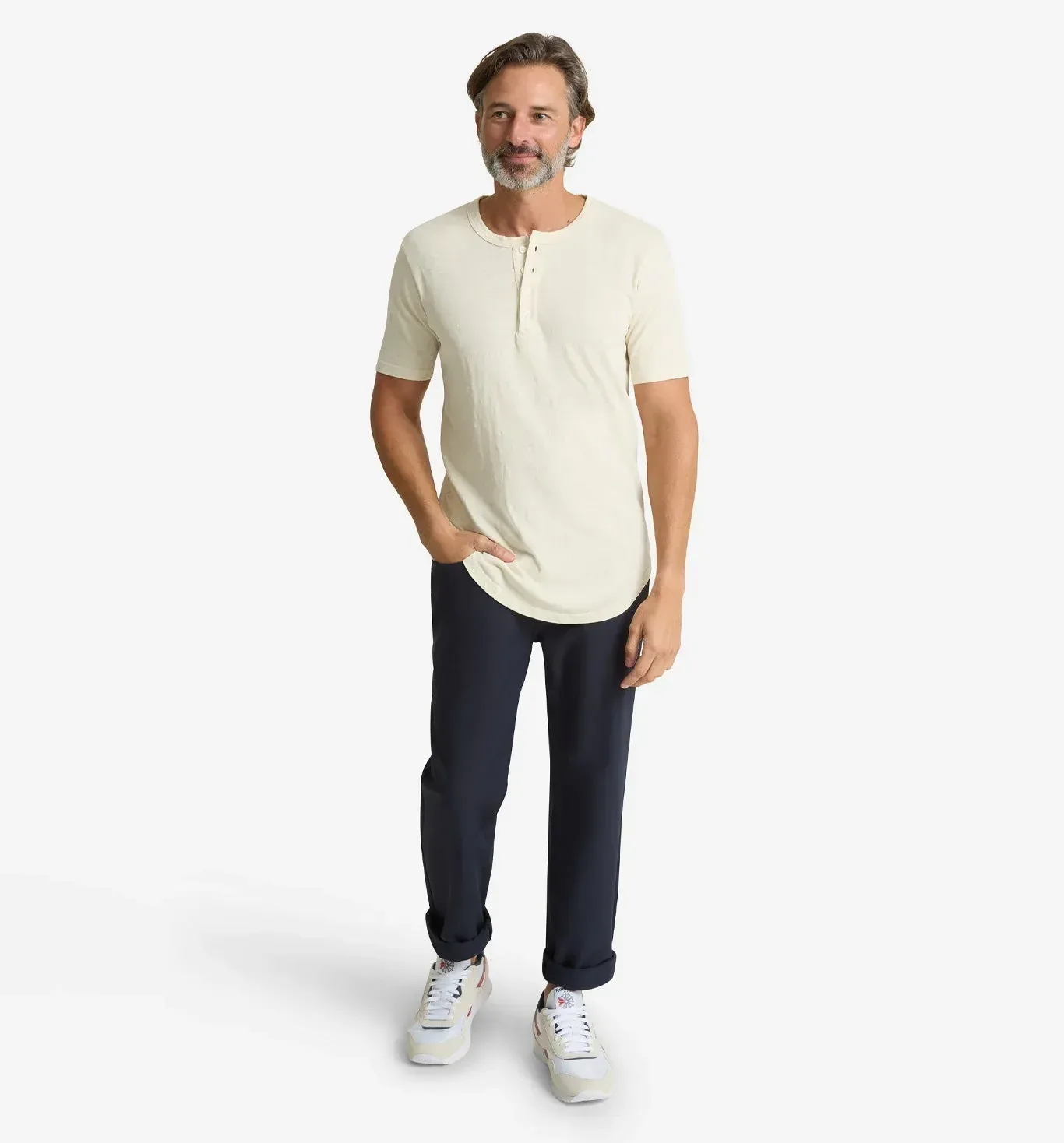 Slub Scallop Henley