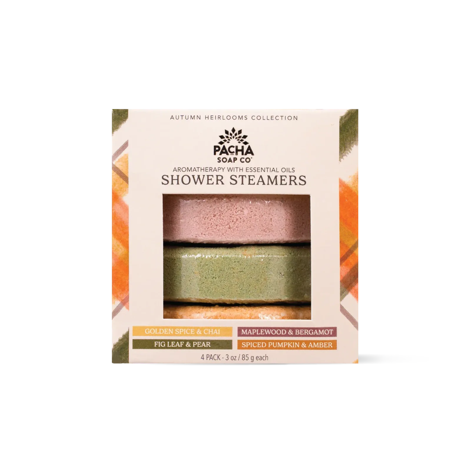 Autumn Heirlooms Collection Shower Steamer Set