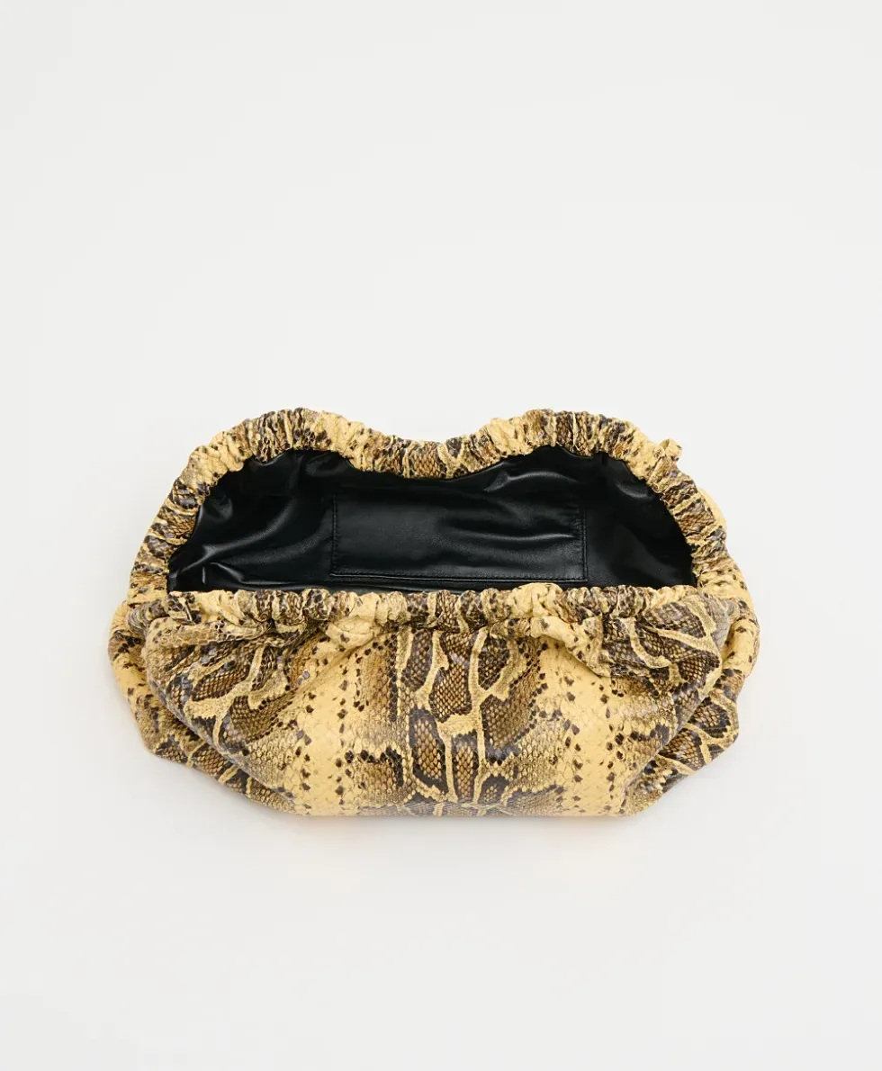 Oversized Cloud Clutch – Golden Roccia