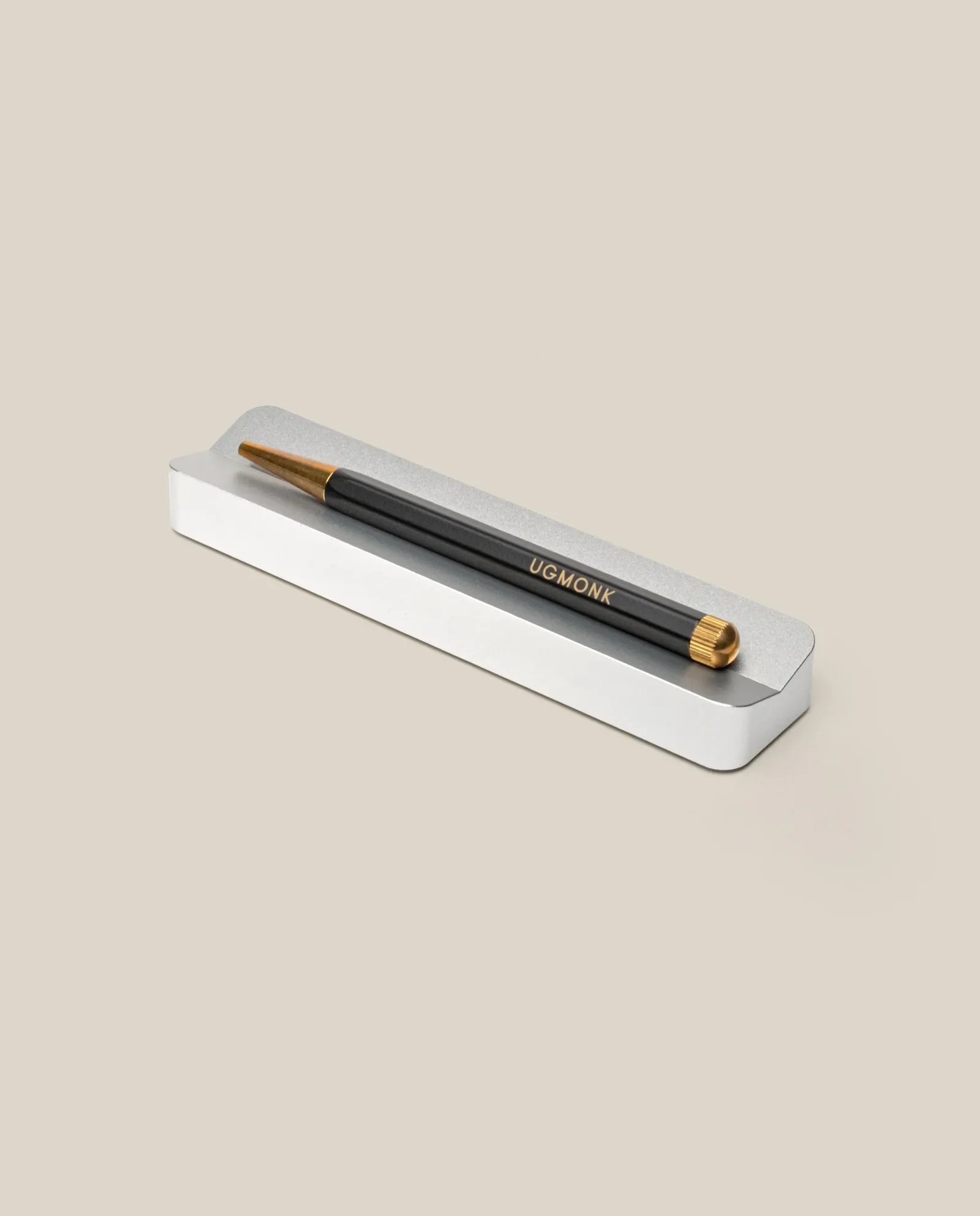 Analog Pen Tray (Silver Aluminum)