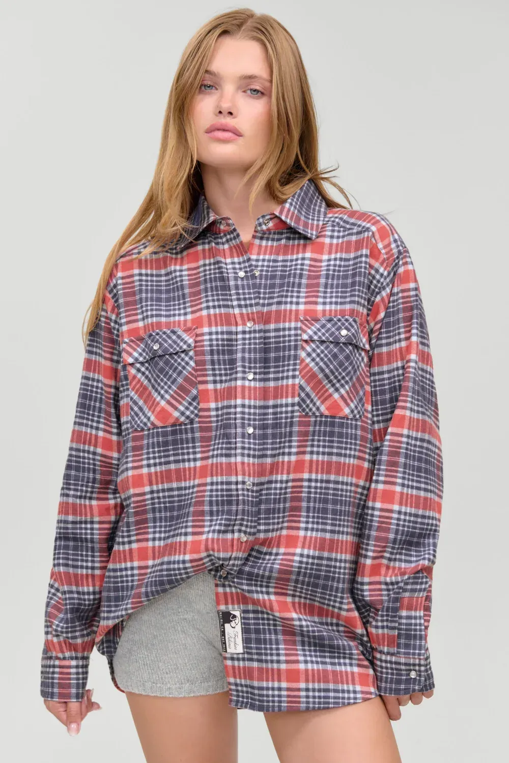 Montana Oversized Cotton Flannel – Cozy Plaid