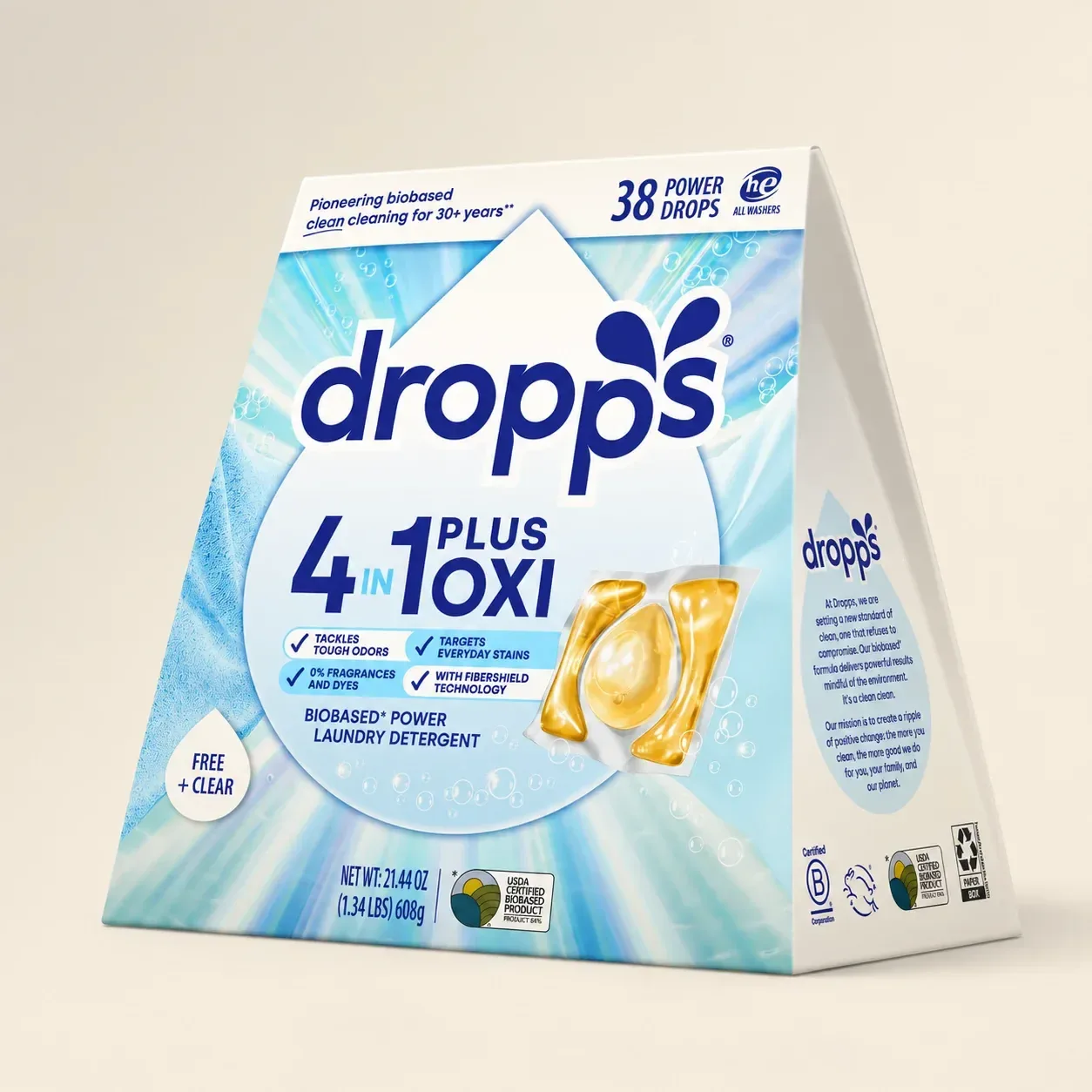 4-in-1 Plus Oxi Laundry Pods