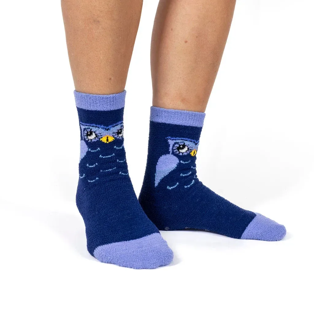 Owl Be There For You Slipper Socks