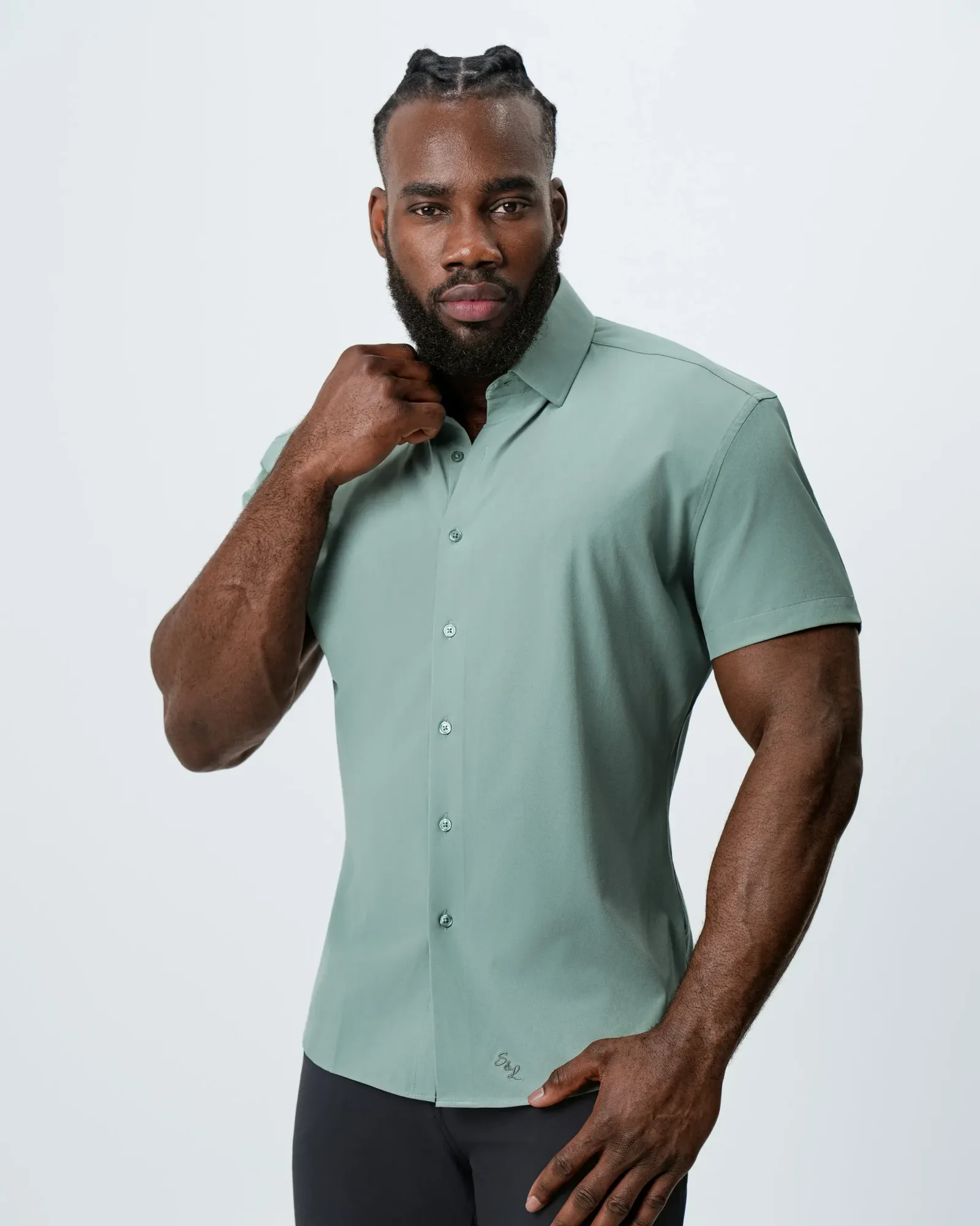 ''The Kirkway'' – Solid Sage Green