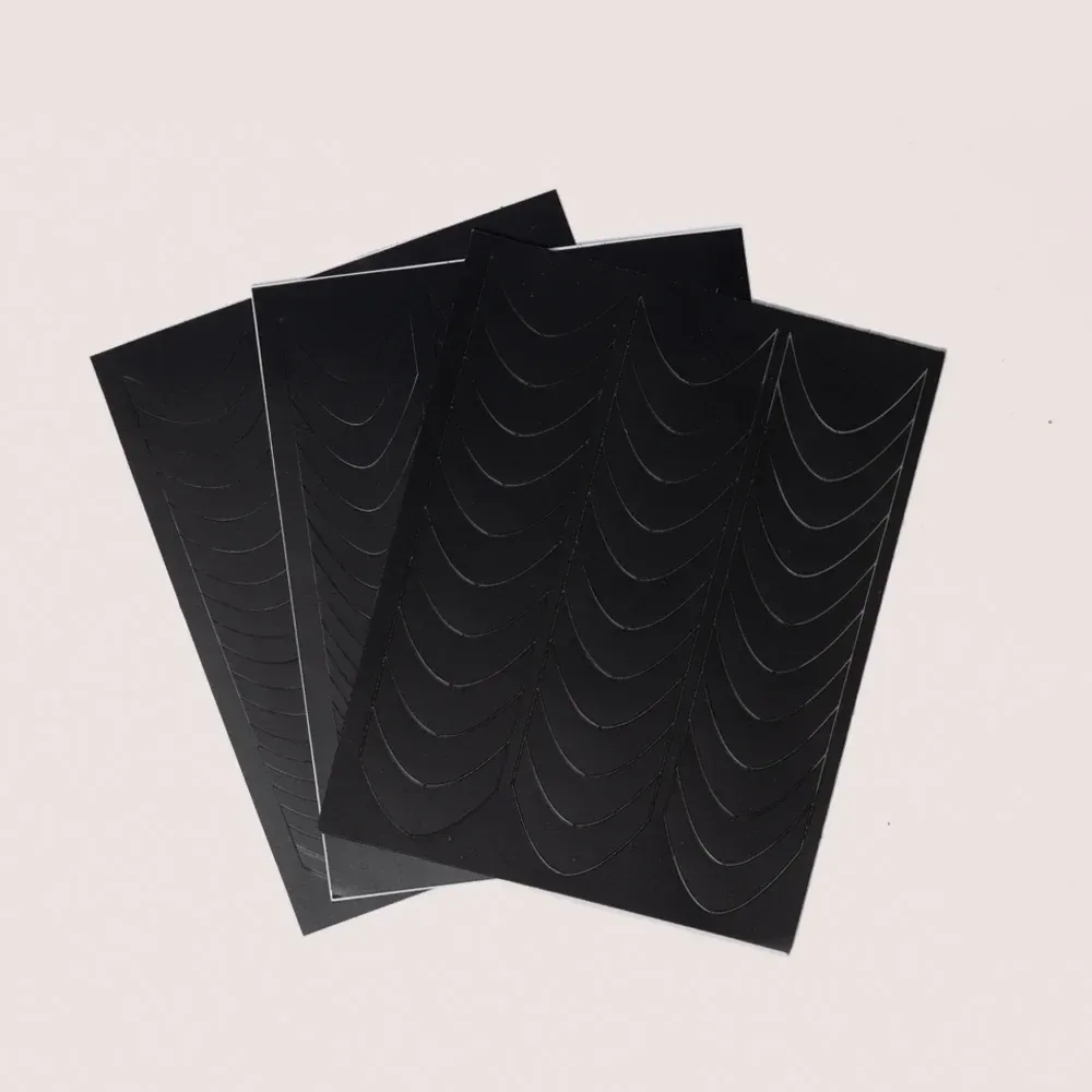 Nail Art Stencils, 3 Sheets