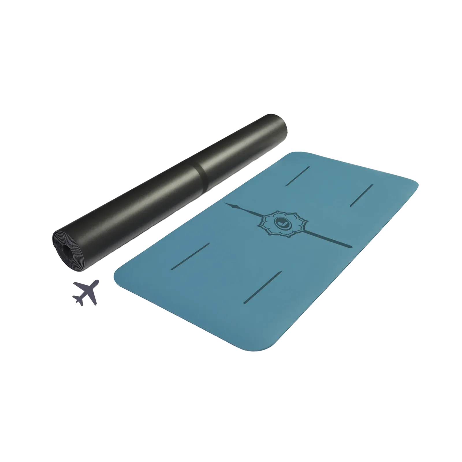 Liforme Classic Travel Yoga Mat and Yoga Pad Bundle