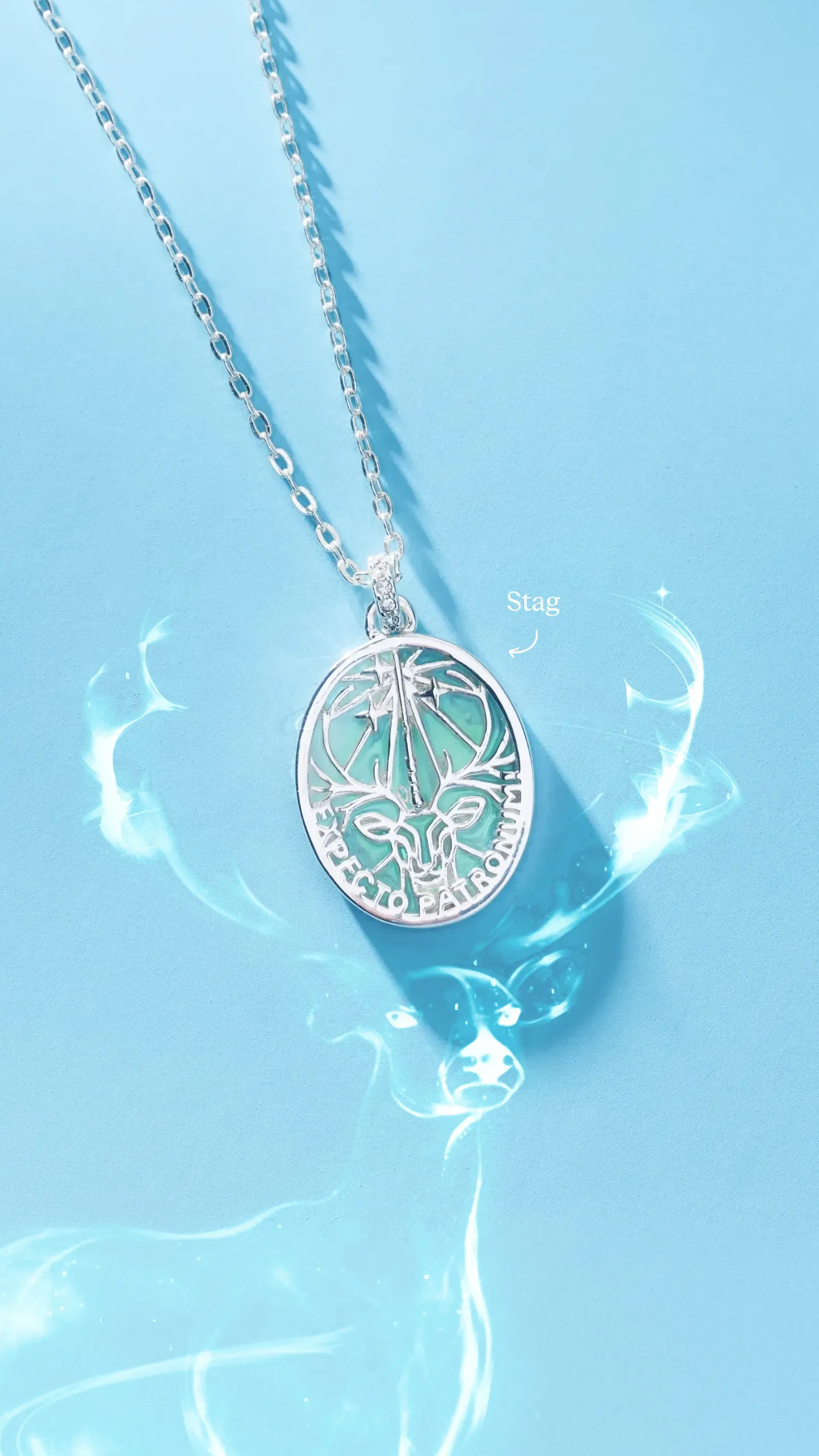 Harry Potter™ Harry Stag Patronus Pendant Necklace