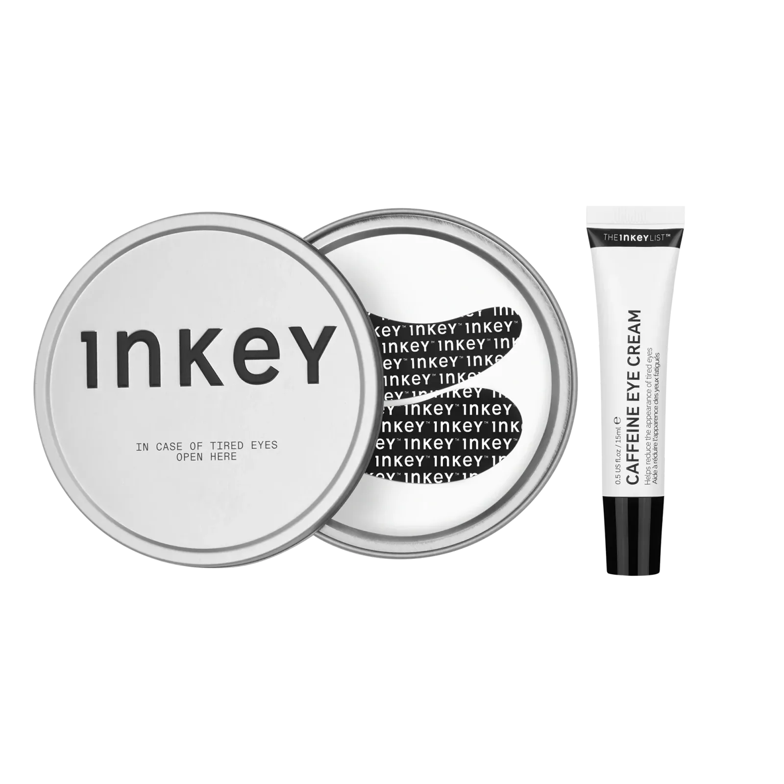 Reusable Eye Patches & Caffeine Eye Cream Duo