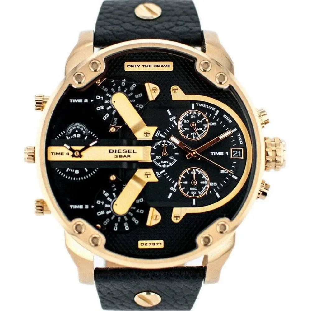 Diesel DZ7371 MR Daddy 2.0 Gold Case Men's Watch