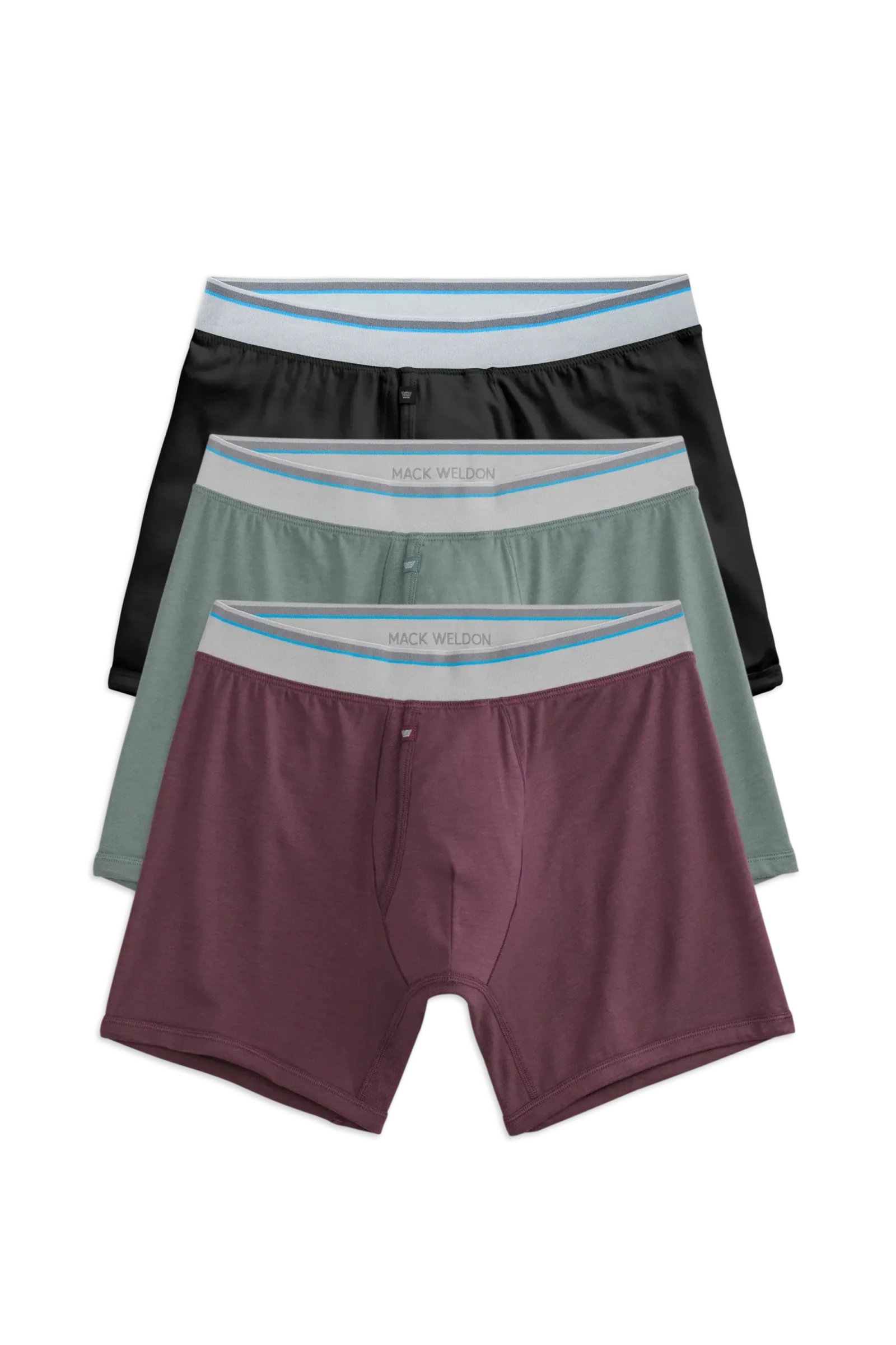 3-Pack 18-Hour Jersey Boxer Briefs Secret Garden