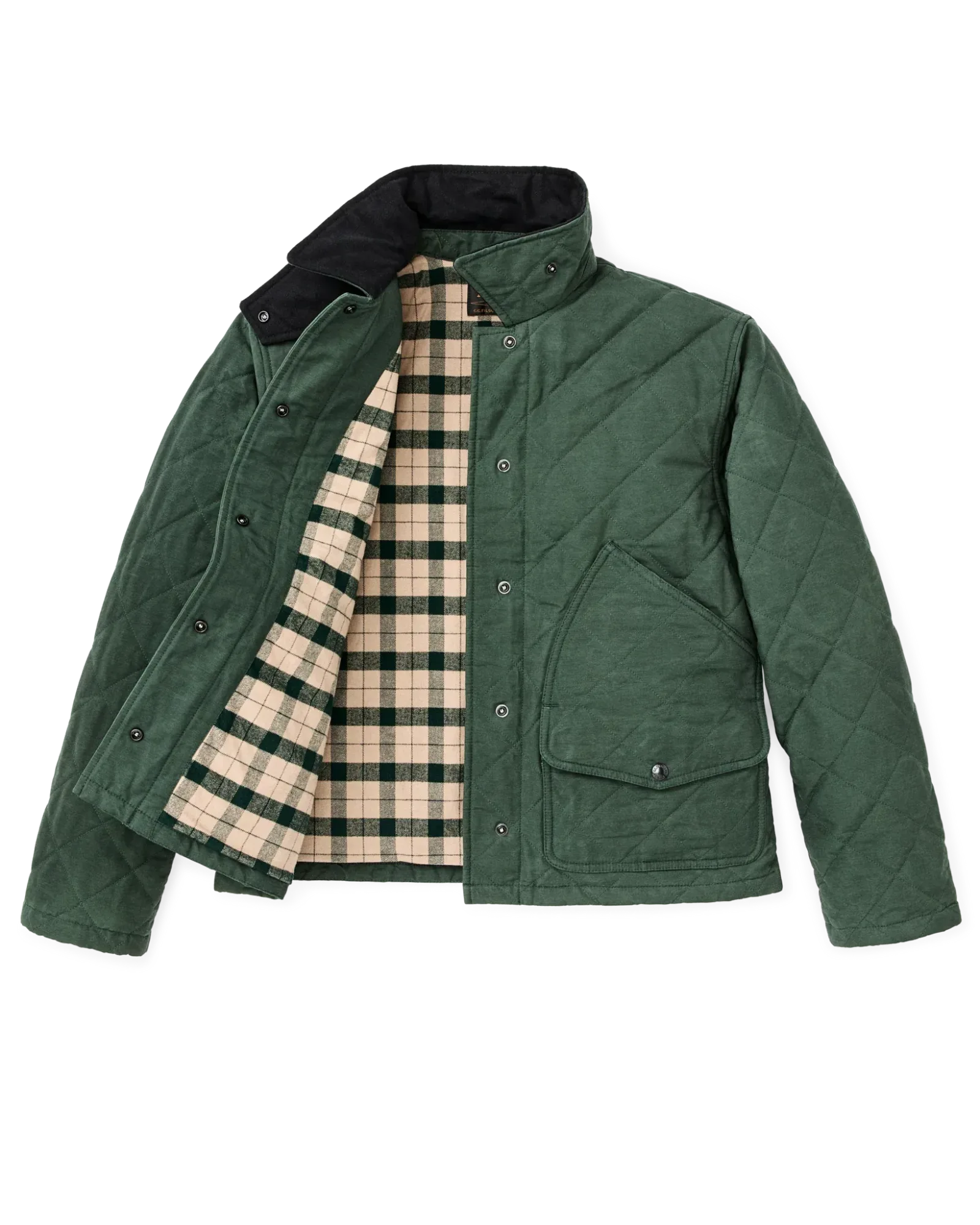 Women's Quilted Outfitter Jacket – Deep Forest