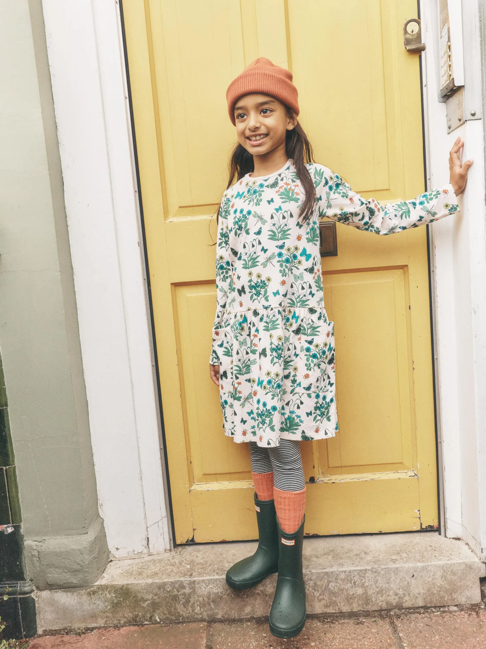 Long Sleeve Pocket Dress