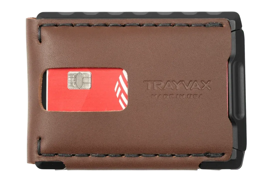 Venture Billfold – Black Ano / Frontier Brown
