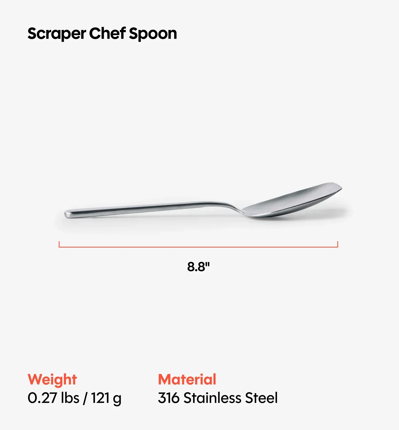 Scraper Chef Spoon