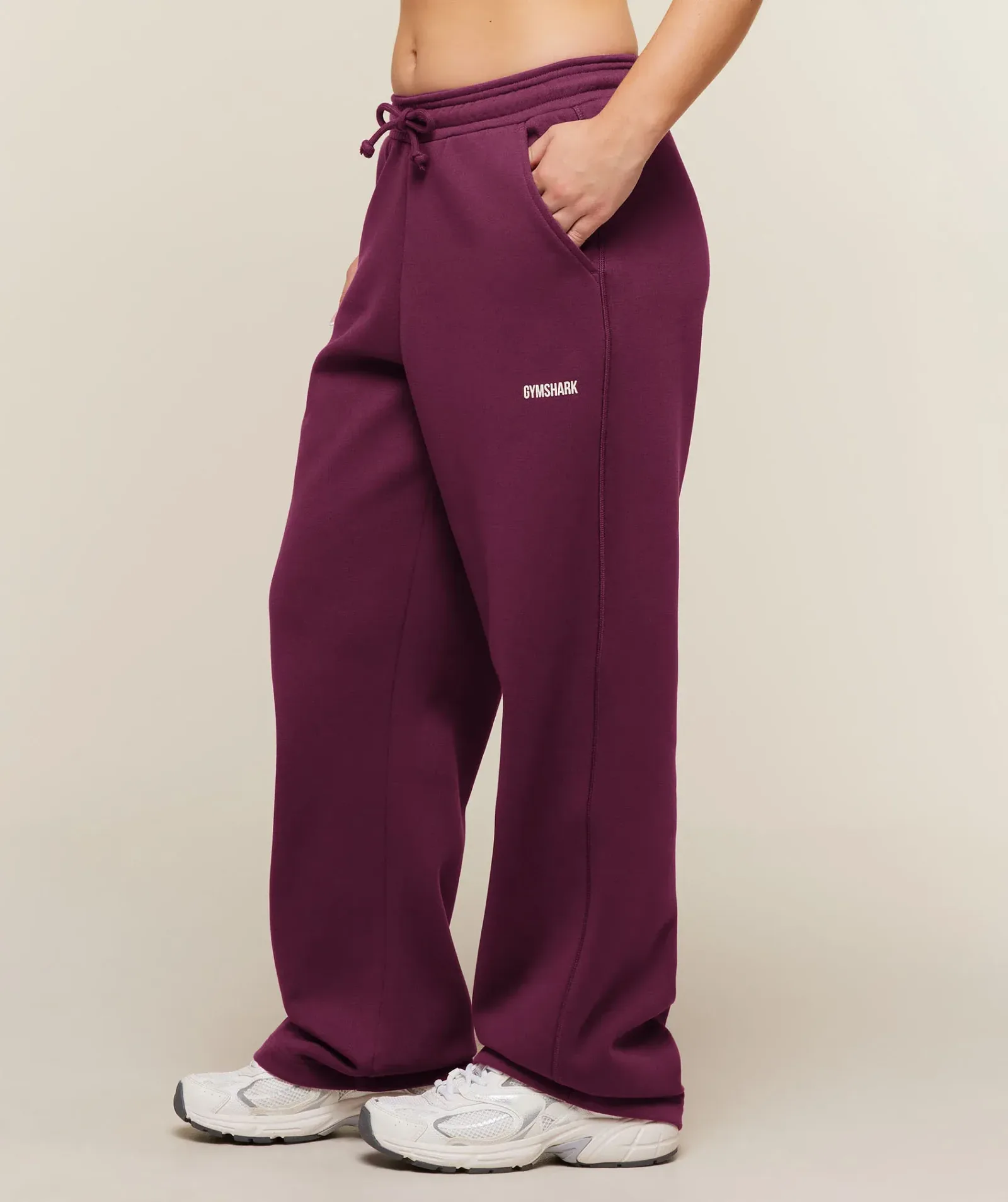 Gymshark Cosy Luxe Straight Leg Short Joggers – Strength Pink