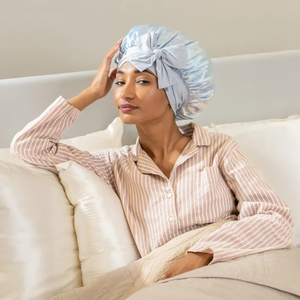 Blissy Bow Bonnet – Tie Dye